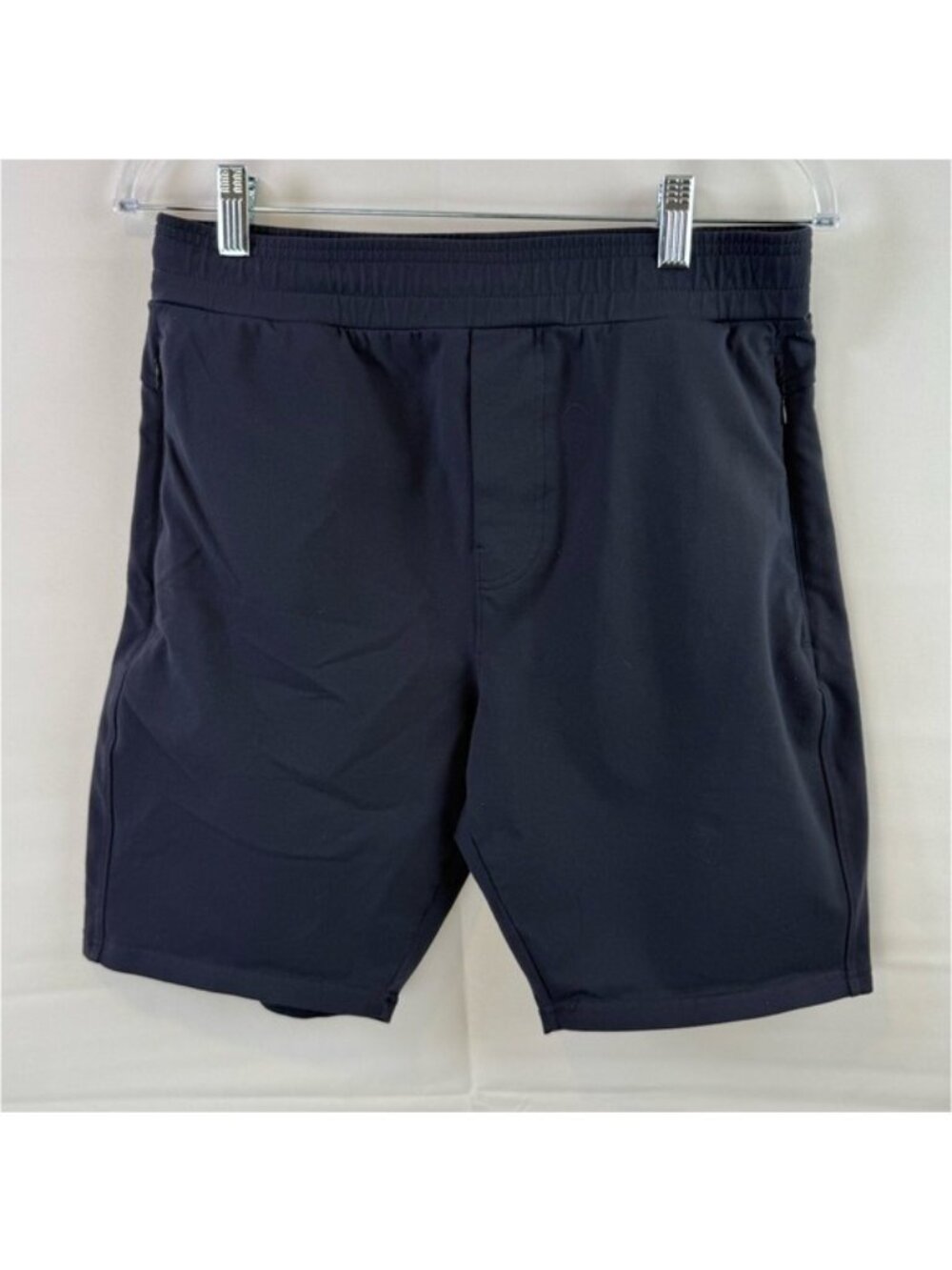 Public Rec All Day Every Day Shorts Men’s 32R Navy Blue Stretch Elastic Waist